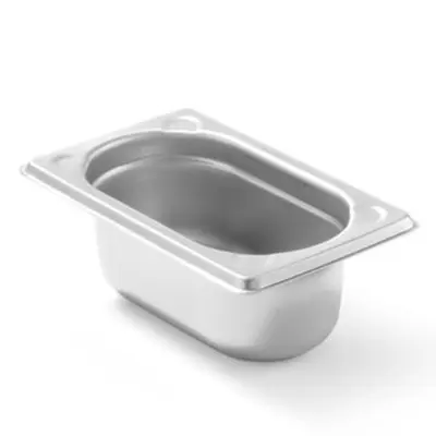 Jeklena posoda Kitchen Line GN 1/9, višina 65 mm - Hendi 806722