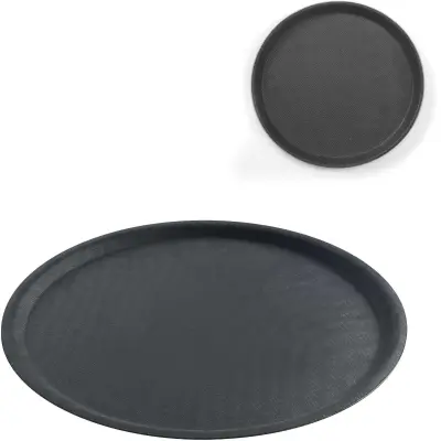 Protizdrsni pladenj, okrogel, premer. 50 cm črna - Hendi 508787