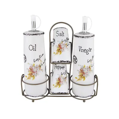 KERAMIČNI SET ZA ZAČIMBE 5 ELE MAESTRO MR-20049-04S