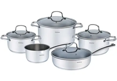 KLAUSBERG LONČKI 9 ELEMENT. INOX 18/10 KB-7215