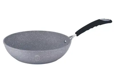 BERLINGER HAUS WOK 28CM GREY STONE TOUCH BH-1159