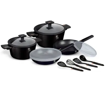 LONČKI IZ TITANA SET 12 El. BERLINGER HAUS MONACO BH-7097