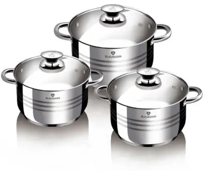 SET LONCEV IZ NERJAVEČEGA JEKLA. 6 EL. BLAUMANN GOURMET LINE BL-3160