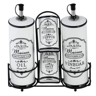 KERAMIČNI SET ZA ZAČIMBE 5 ELEMENTOV MAESTRO MR-20030-04S