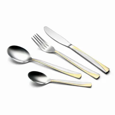 24-DELNI SET JEDILNEGA PRIBORA. MAESTRO SATEN MR-1529