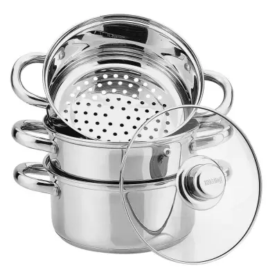 LONCI ZA KUHANJE NA SOPI 2,5L 18CM 4 ELEMENT. KiNGHOFF KH-3316