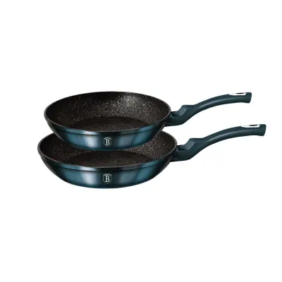 SET 2 GRANITNIH PONEV 22/26CM BERLINGER HAUS AKVAMARIN BH-1883F