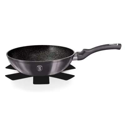 GRANITNA PONEV ZA WOK 28cm BERLINGER HAUS METALIC LINE CARBON PRO BH-6900