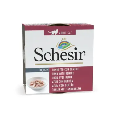 SCHESIR za mačke Oceanic Adult in Jelly Tuna with Dentistry 85 g