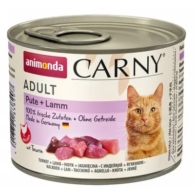 ANIMONDA Cat Carny Adult puran z jagnjetino - mokra mačja hrana - 200 g