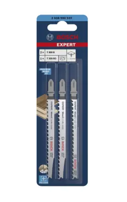 BOSCH T SET ŽAGINIH LISTOV 2-STRANSKE CW /3 kos. STROKOVNJAK