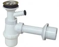 SIFON ZA UMIVALNIK FI 50 S PRIKLJUČKOM ZA PRALNI STROJ