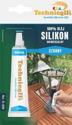 UNIVERZALNO SILIKONSKO LEPILO ČRNO 20ML