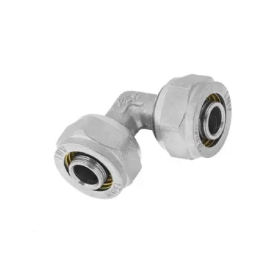 KOLENO 90 PEX/PEX 16*16*2 ALUMINIJASTI VLOŽEK SREBRN
