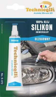 UNIVERZALNO PROZORNO SILIKONSKO LEPILO 20ML
