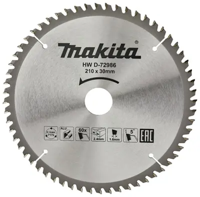 MAKITA KROŽNA ŽAGA ZA ALUMINIJ 210x30x60z ECONOMY