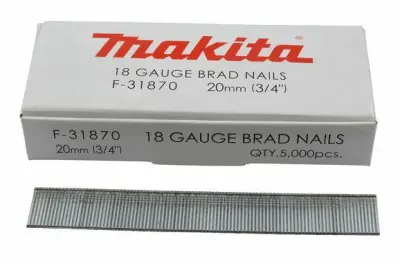 ZONKE MAKITA 18GA 1,0x20mm / 5000 kos.