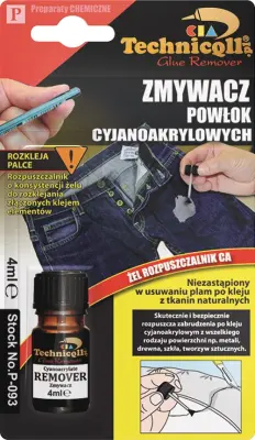 ODSTRANJEVALEC CIANOAKRILATNE PREVLEKE 4ML