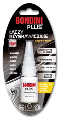 CIANOAKRILATNO LEPILO 6g 02-040 BONDINI