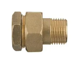 MEDENINASTI KONEKTOR RAVNI ORING 5/4''
