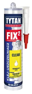 FIX2 CLEAR MONTAŽNO LEPILO 290ML, PROZOR