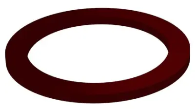 TESNILO ZA VODOMER 3/4' FIBRA SET