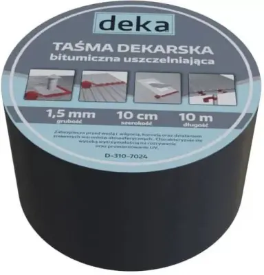 ALUBUTYL STREŠNI TRAK 10CM*10MB RJAV