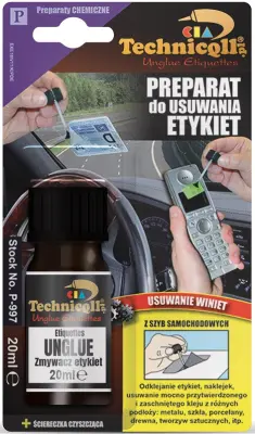 PRIPRAVEK ZA ODSTRANJEVANJE ETIKET 20ML