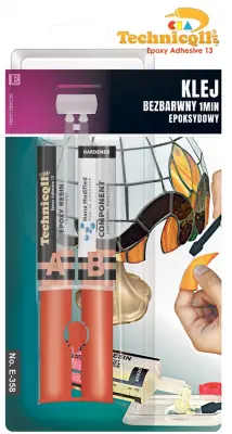 PROZORNO EPOKSIDNO LEPILO 2*12ML 1MIN.