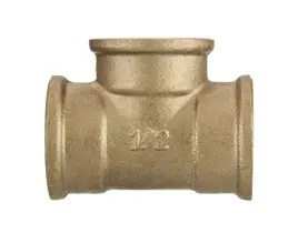 MEDENINASTI KONEKTOR, T-T, NOTRANJI NAVOJ 1/2''