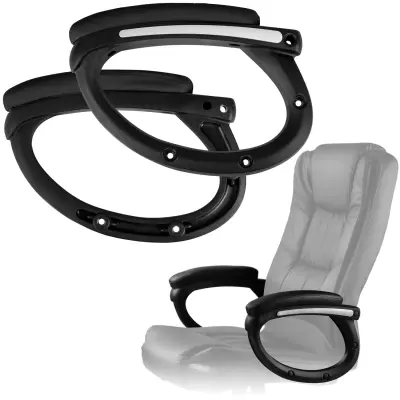 Nasloni za roke za črni fotelj Porto