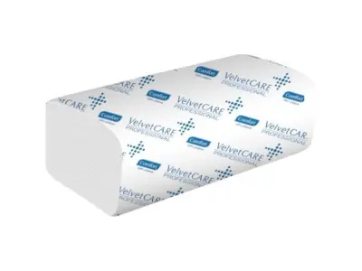 VELVET CARE zložena brisača ZZ V-Fold 1 kos