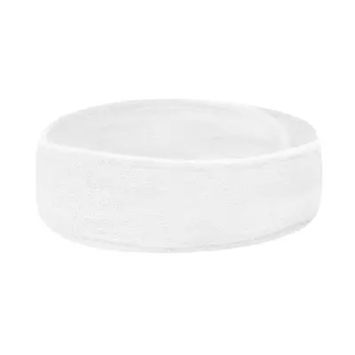 Bel naglavni trak iz frotirja