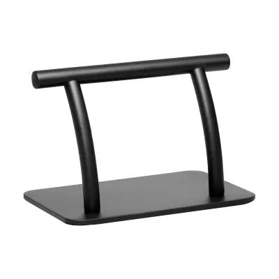 Frizerski naslon za noge Gabbiano L005S črn