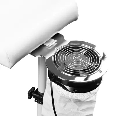 Pedikerski zbiralnik prahu Azzurro F-18A, krom