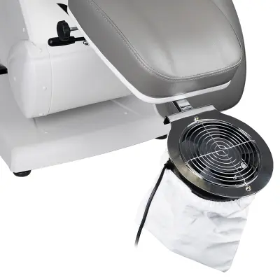 Kromirani zbiralnik prahu za pedikuro Azzurro F-18