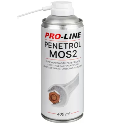 Močno prodoren odstranjevalec rje PENETROL MoS2 PRO-LINE sprej 400ml