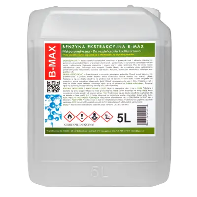 Ekstrakcijski bencin brez vonja B-MAX 5L