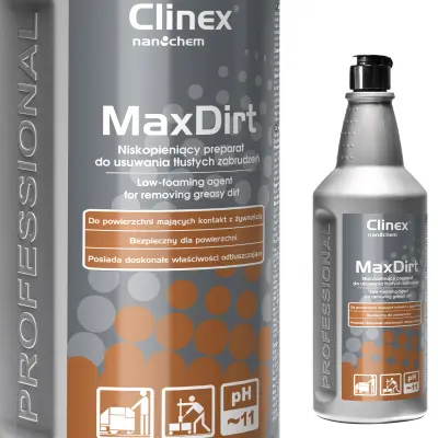 Koncentrirano sredstvo za odstranjevanje močne umazanije CLINEX MaxDirt 1L
