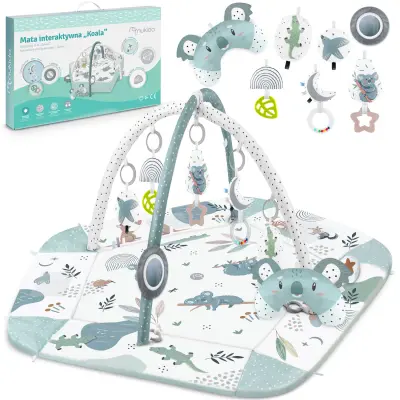 Izobraževalna interaktivna mat 136 x 136 cm koala nukido