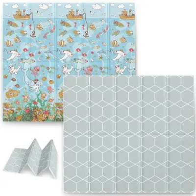 Foam Mat je sestavil 200 x 180 x 1 cm Nukido NK-340 Ocean