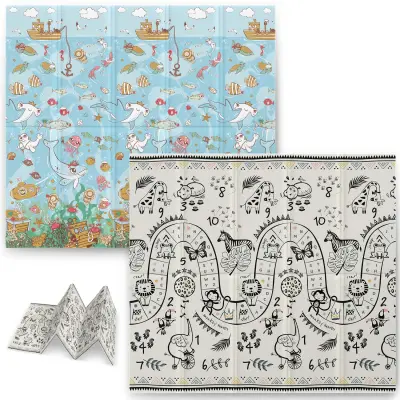 Foam Mat je sestavil 200 x 180 x 1 cm Nukido NK-340 Ocean-Safari