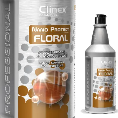 Nanopreparat tekočina za čiščenje tal CLINEX Nano Protect Floral 1L