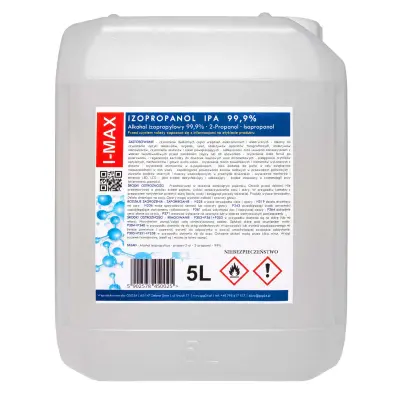 Izopropilni alkohol Izopropanol IPA I-MAX 99,9% 5L