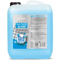 Nanopreparat za čiščenje oken, ogledal, brez lis, kristalni sijaj, CLINEX Nano Protect Glass 5L