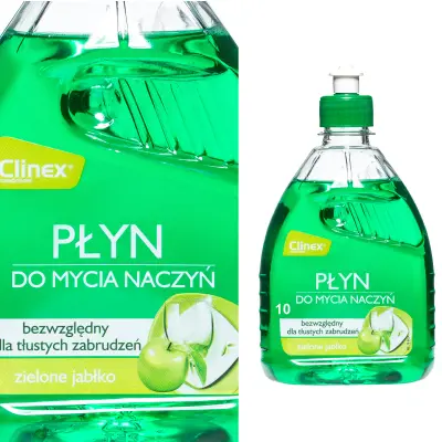 Tekoči koncentrat za ročno pomivanje posode brez lis in madežev CLINEX HandWash 500ML