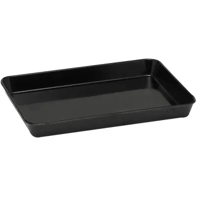 Melaminska posoda za pladenj za meso in hrano 350x250x40mm črna - Hendi 568200