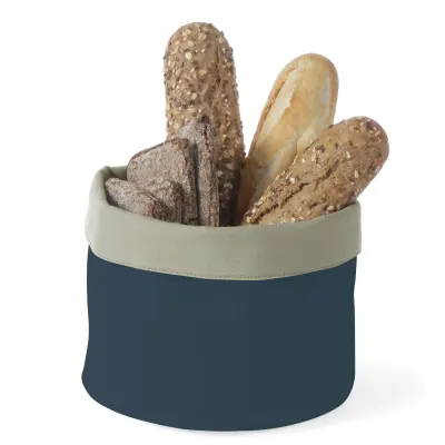Košara, okrogla torba za kruh, premer. 20cm temno modra - Hendi 429037