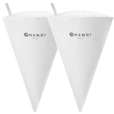 Vrečka za pecivo v kornetu za pipanje in dekoracijo, 35 cm, set 2 kom - Hendi 550229
