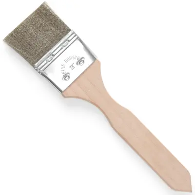 Kuhinjska krtača za mazanje, inox ščetine, široka 50x220mm - HENDI 515396